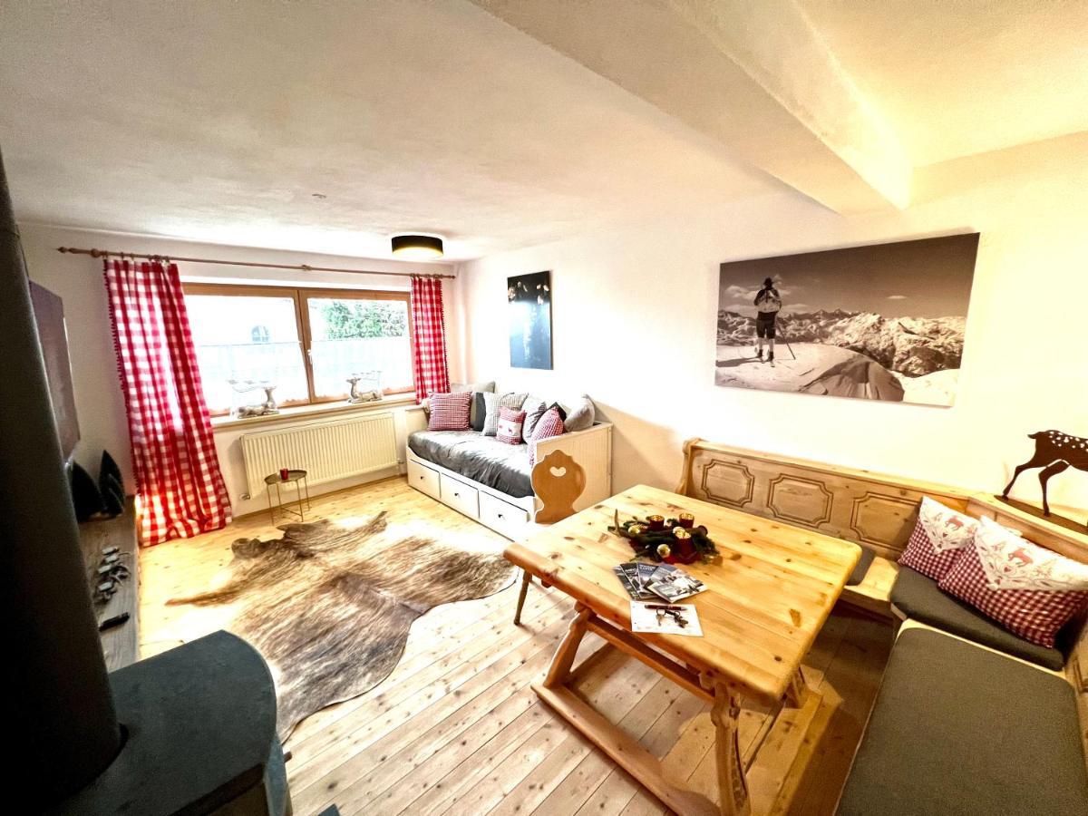 Ferienwohnung Steinbock Terrasse, Gartensauna, Garten, Grillplatz Stumm Exteriör bild